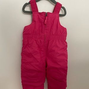 Toddler Girl 2T LL Bean Snow Pants, worn only once!